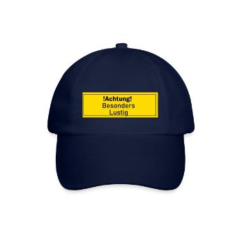 Lustig Lustige Person witzig Geschenk Geschenkidee - Baseballkappe - Blau/Blau - Vorne