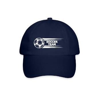 Fußball Soccer - Baseball Cap - blue/blue - Front