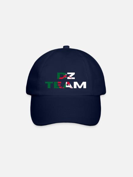 Dz team - idée cadeau Algérie - Casquette classique - bleu/bleu