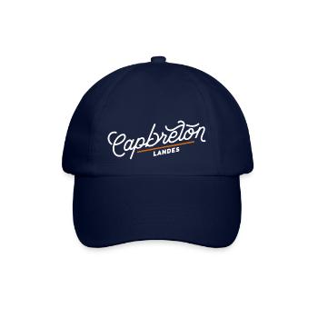 capbreton landes - Casquette classique - bleu/bleu - Devant