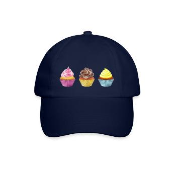 Muffins - Baseballkappe - Blau/Blau - Vorne