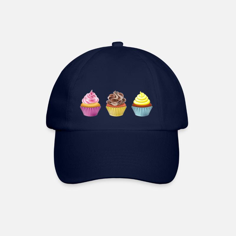 Muffins - Baseballkappe - Blau/Blau