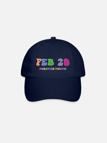 29 February Forever Young - Baseball Cap - blue/blue