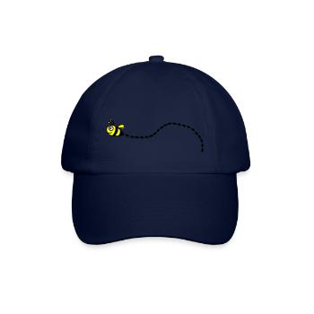 Bee - Baseball Cap - blue/blue - Front