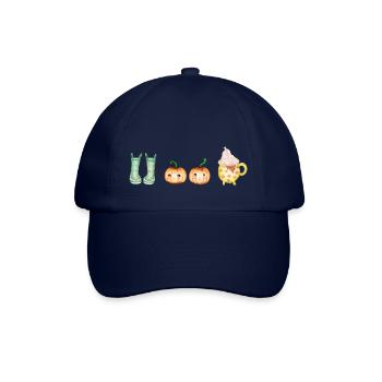 Plaisir d’automne - Casquette classique - bleu/bleu - Devant