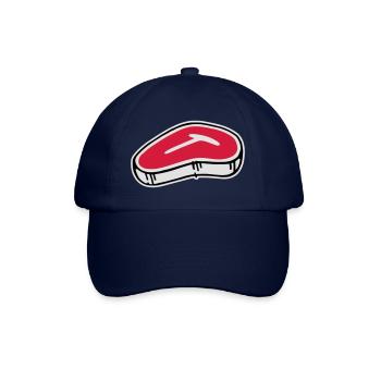 T-Bone Steak - Baseballkappe - Blau/Blau - Vorne