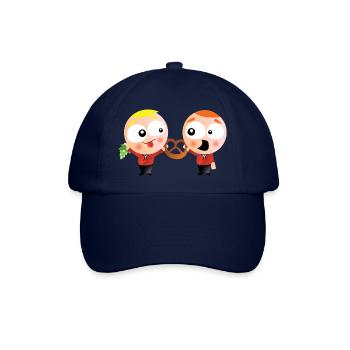 les petites Alsaciens - Casquette classique - bleu/bleu - Devant