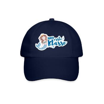 erste Klasse Meerjungfrau - Baseballkappe - Blau/Blau - Vorne