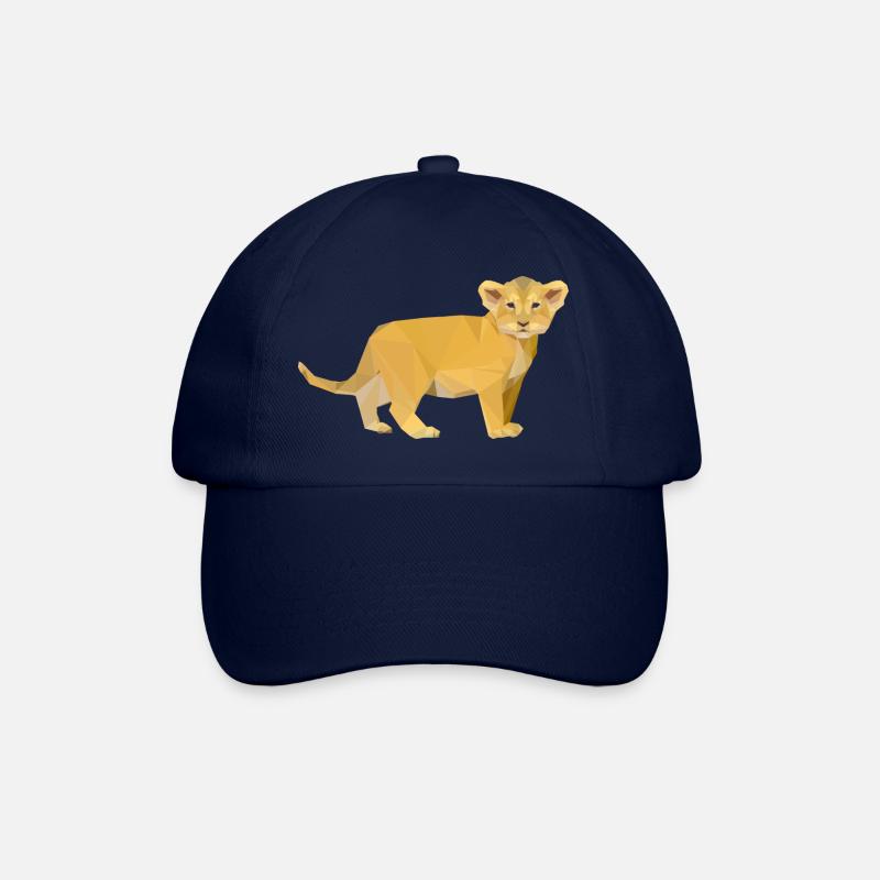 Süßer Löwe - Baseballkappe - Blau/Blau