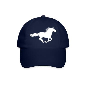 Running horse - Casquette classique - bleu/bleu - Devant