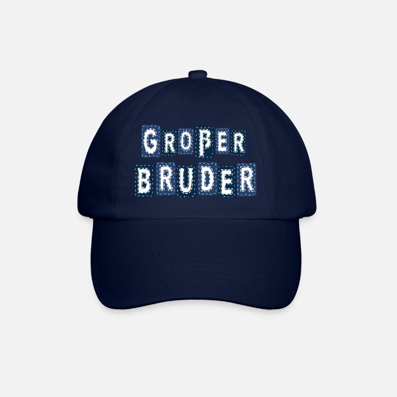 Großer Bruder - Baseballkappe - Blau/Blau