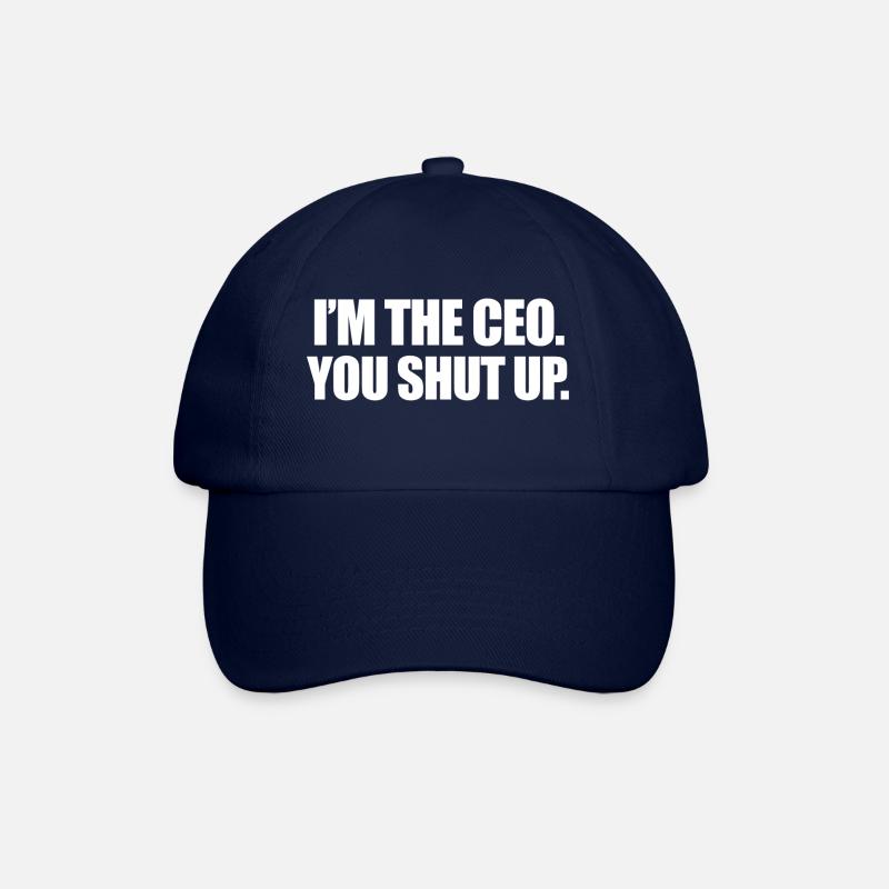 Je suis le ceo - Casquette classique - bleu/bleu