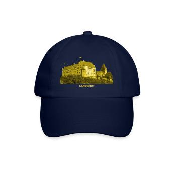 Château de Landshut Trausnitz Isar Basse Bavière Montagne - Casquette classique - bleu/bleu - Devant