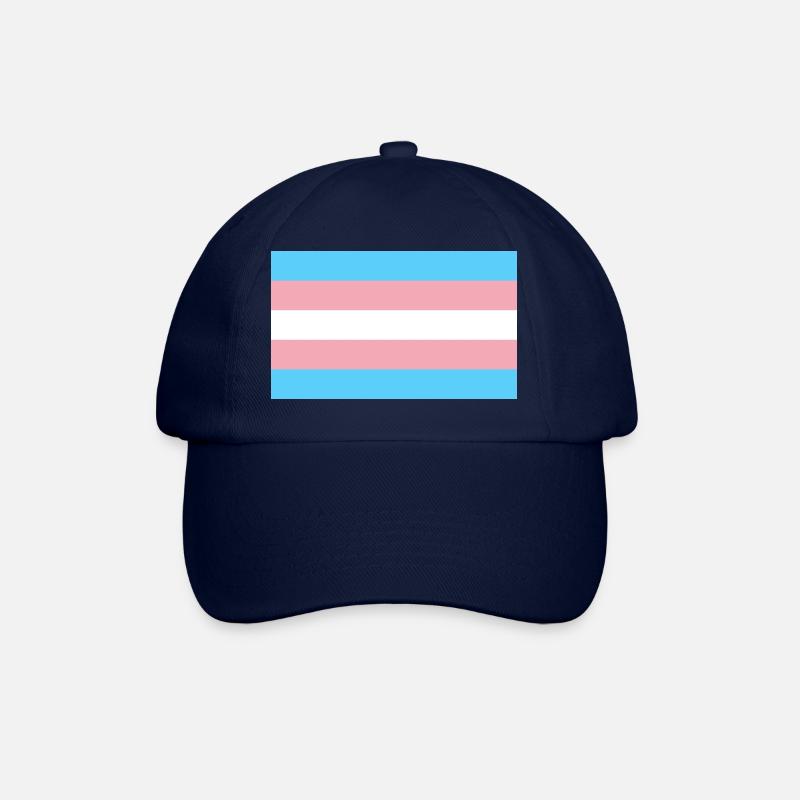Transgenre LGBT - Casquette classique - bleu/bleu