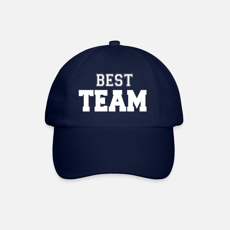 BEST TEAM - Baseballkappe - Blau/Blau