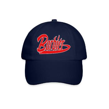 barbier cheveux barbe barbier raser hommes barbier - Casquette classique - bleu/bleu - Devant