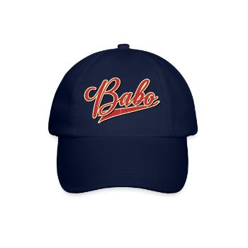 babo baba chef boss king brother gamer best best - Baseball Cap - blue/blue - Front