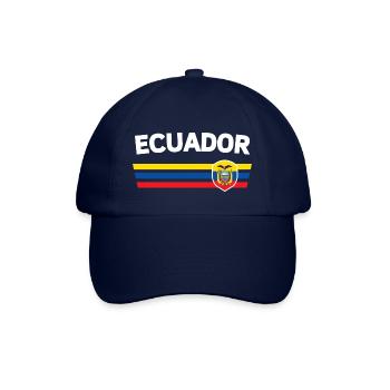 Tshirt de fan équatorien / trikot pour les compétitions mondiales - Casquette classique - bleu/bleu - Devant