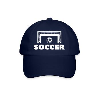 Fußball Soccer - Baseballkappe - Blau/Blau - Vorne