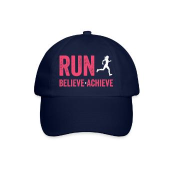 Marathon - Courir. Croire. Accomplir. - Casquette classique - bleu/bleu - Devant