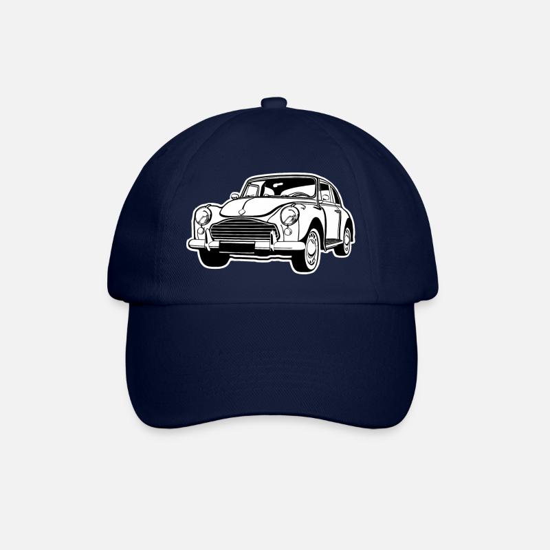 Morris Minor Oldtimer - Baseballkappe - Blau/Blau