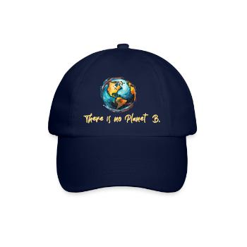 Il n’y a pas de planète B - Casquette classique - bleu/bleu - Devant