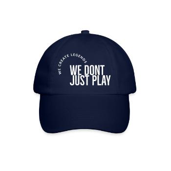 we dont just play - Baseball Cap - blue/blue - Front