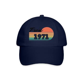 From 1971 - Baseball Cap - blue/blue - Front