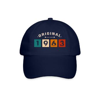 Original 1963 Vintage - Présent D’anniversaire 196 - Casquette classique - bleu/bleu - Devant