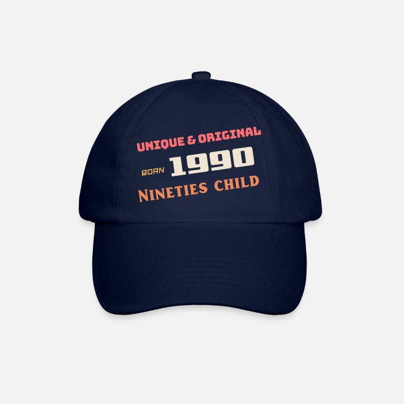 Conception de l’année d’anniversaire des années 90 1990 - Casquette classique - bleu/bleu