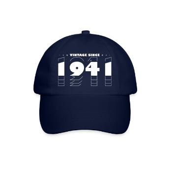 Best of 1941 - Vintage Retro 84th Birthday for - Baseball Cap - blue/blue - Front
