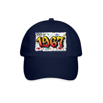 Classic Rebel 1967 Graffiti – 58 ans d’Iconic - Casquette classique - bleu/bleu - Devant