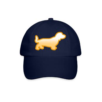 Dachshund - Baseball Cap - blue/blue - Front