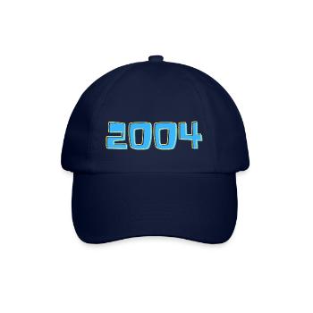2004 en bleu et jaune - Casquette classique - bleu/bleu - Devant