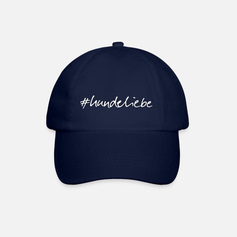 hundeliebe - Baseballkappe - Blau/Blau