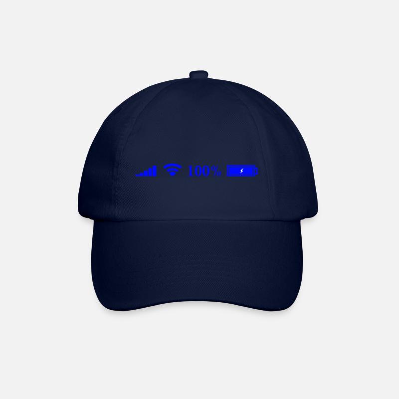 Symbole - Baseballkappe - Blau/Blau