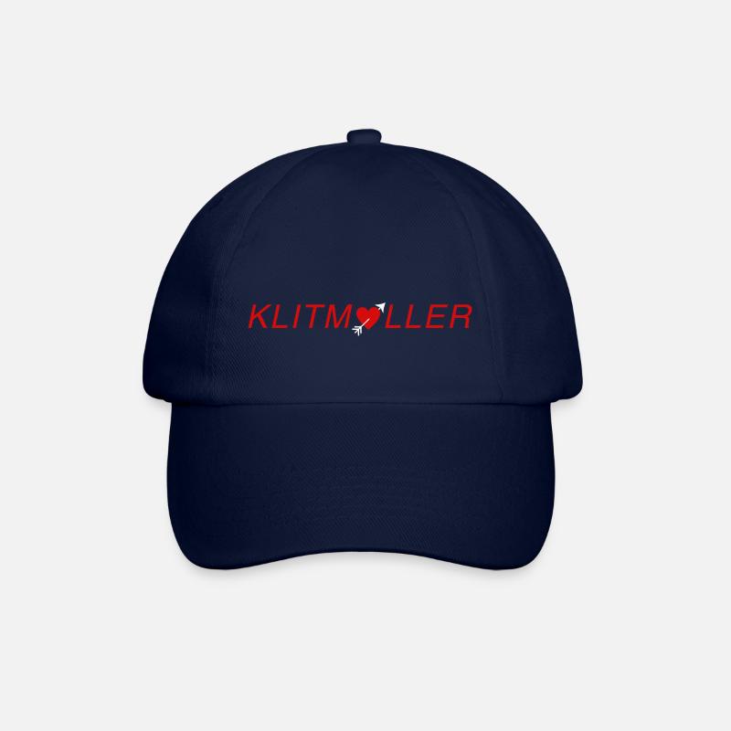Klitmøller Cœurs - Casquette classique - bleu/bleu