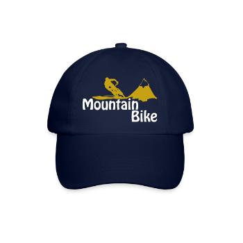 mountain bike - Casquette classique - bleu/bleu - Devant