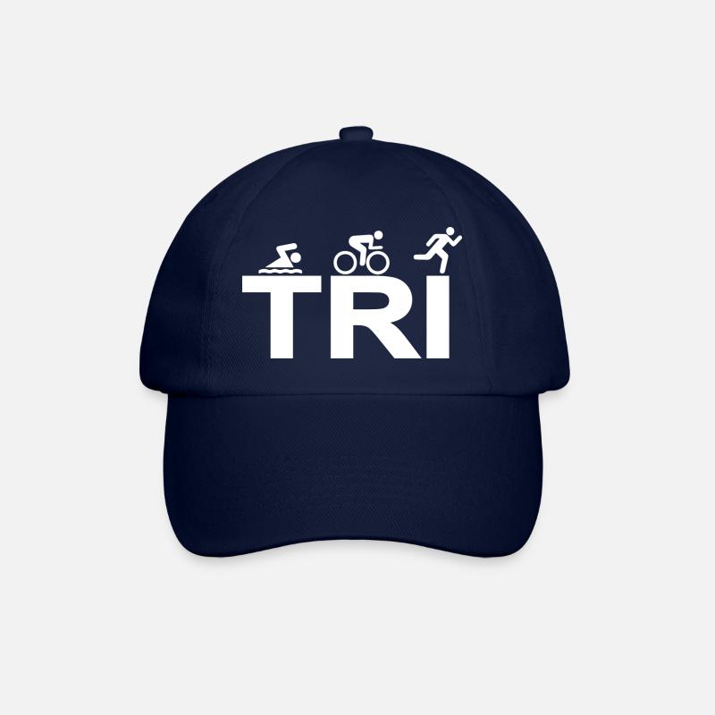 triathlon - Baseballkappe - Blau/Blau