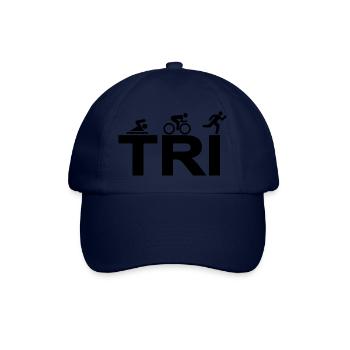 triathlon - Casquette classique - bleu/bleu - Devant