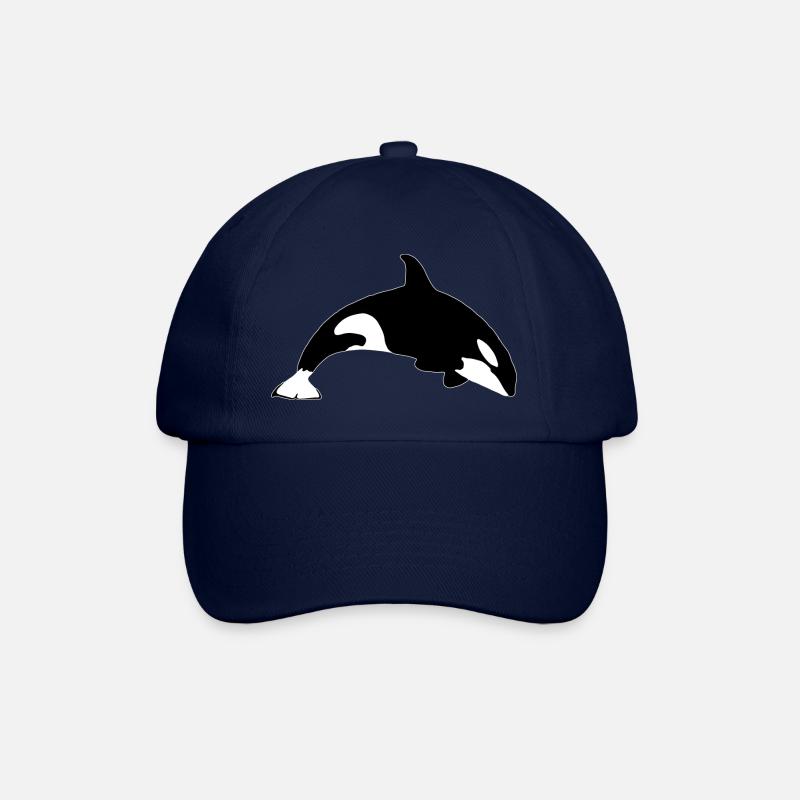 Orca - Baseballkappe - Blau/Blau
