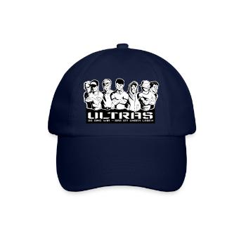 Ultras so sind wir das ist unser Leben - Baseballkappe - Blau/Blau - Vorne