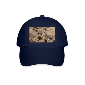 Deux suricates - Casquette classique - bleu/bleu - Devant