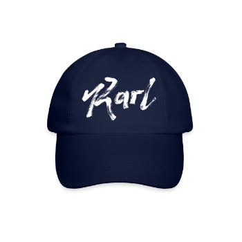 Karl - Casquette classique - bleu/bleu - Devant