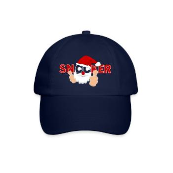 Snooker Drôle de billard de Noël - Casquette classique - bleu/bleu - Devant