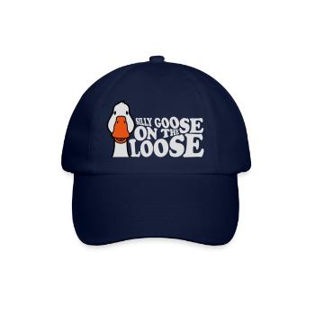 goose on the loose - Baseball Cap - blue/blue - Front