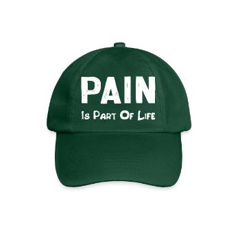La douleur fait partie de la vie - Casquette classique - vert bouteille - Devant