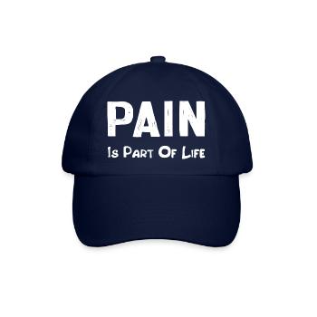 La douleur fait partie de la vie - Casquette classique - bleu/bleu - Devant