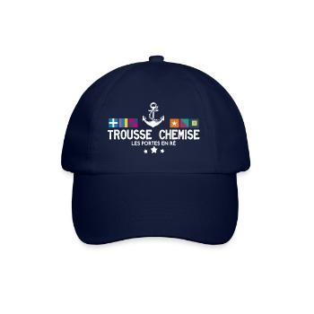 Trousse Chemise Les Portes en Ré - Casquette classique - bleu/bleu - Devant