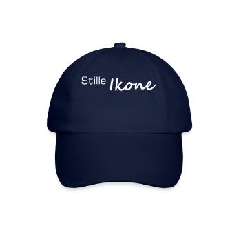 Silent Icon Minimalist Contrast - Baseball Cap - blue/blue - Front